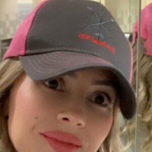 PNW Arrows In Gray Steel Gray/Neon Pink Snapback Trucker Hat